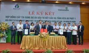 Vietcombank Hải Dương ký kết hợp đồng cấp tín dụng 1.200 tỷ đồng với Công ty CP KCN kỹ thuật cao An Phát 1